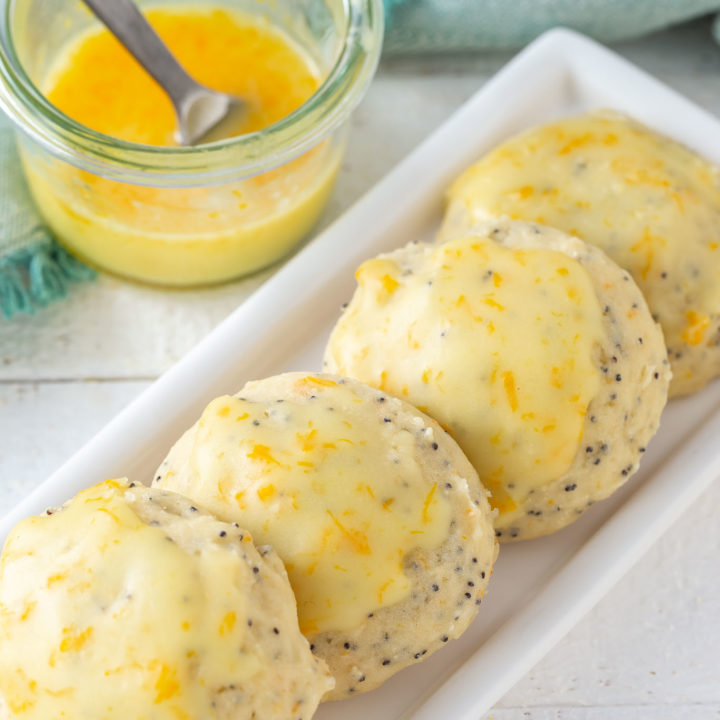 Orange Almond Ricotta Cookies