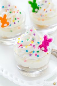 NO BAKE MINI LEMON CHEESECAKE NO BAKE MINI LEMON CHEESECAKE