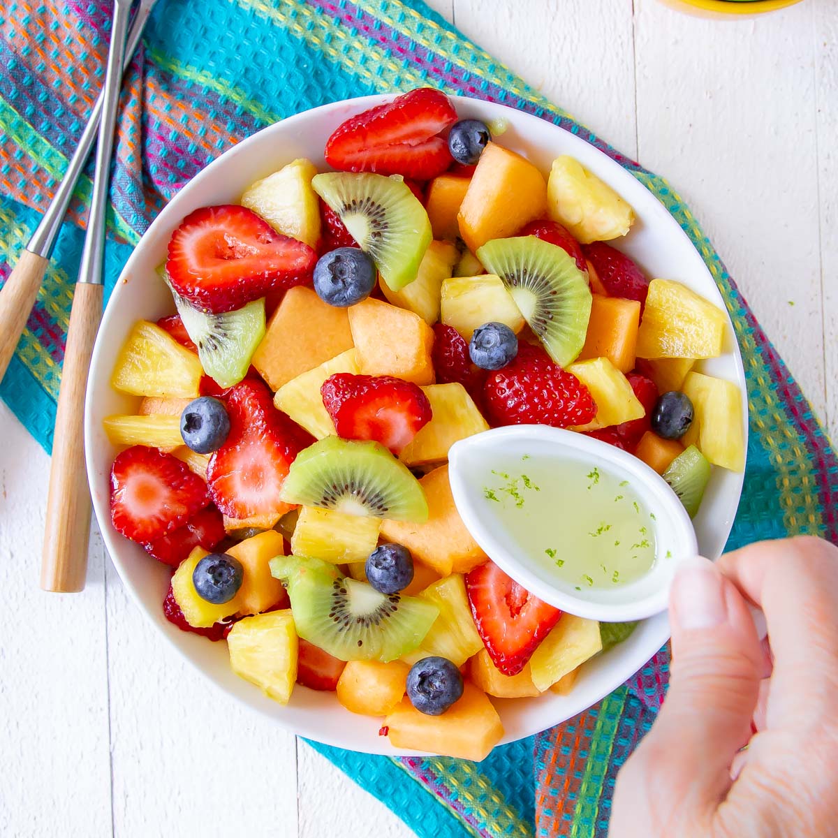 Tequila Lime Fruit Salad