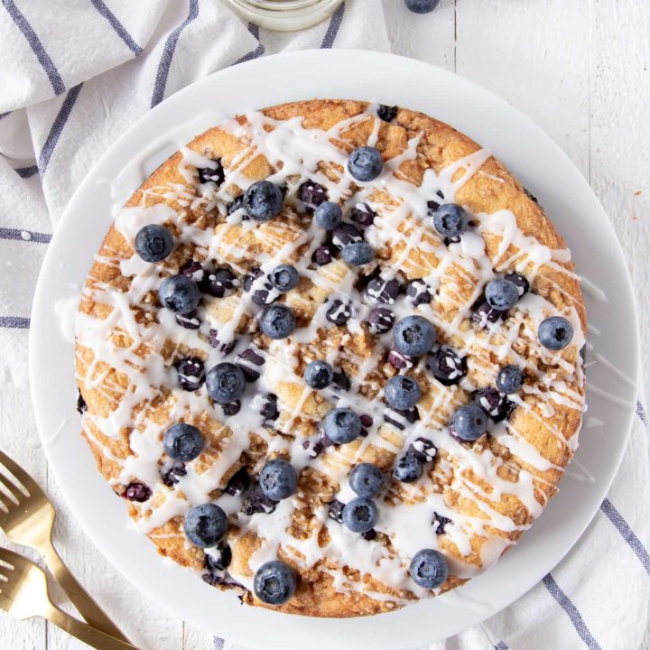 Fresh Blueberry Coffee Cake