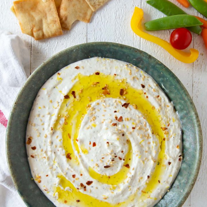 Lemon Whipped Feta Dip