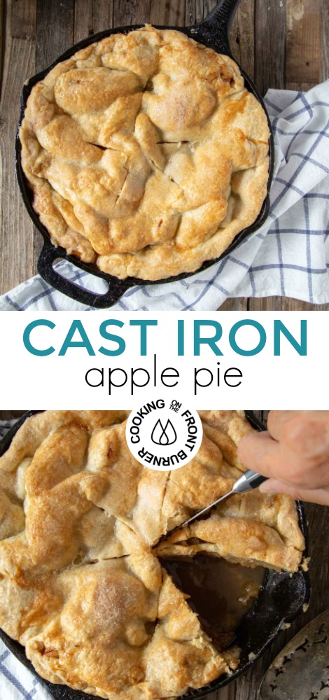 Apple Pie in a Lodge Cast Iron Pie Plate (Unboxing Review) 