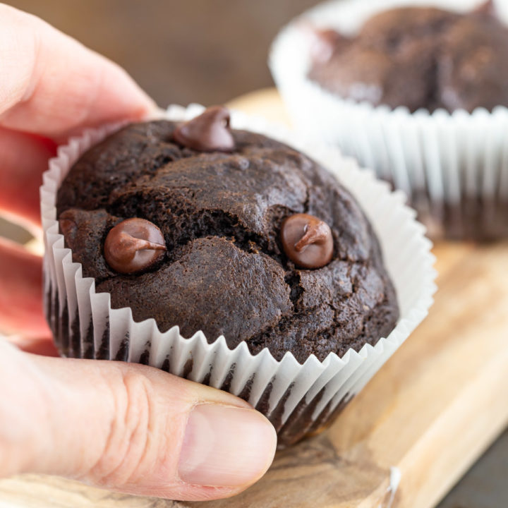 Chocolate Chip Banana Muffins