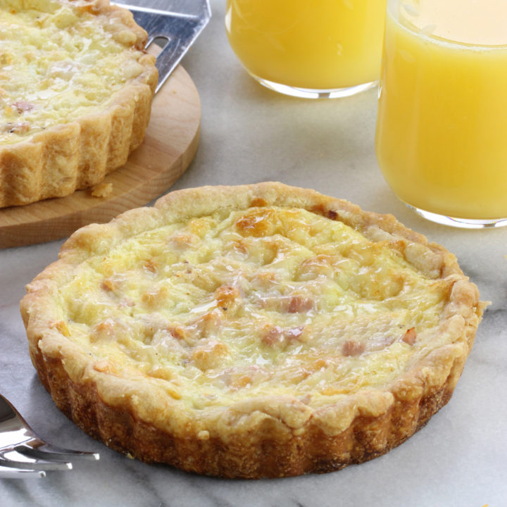 Ham and Leek Quiche