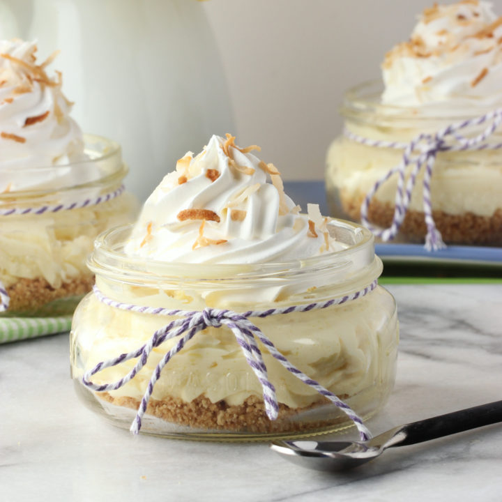 Pina Colada Dessert Cups