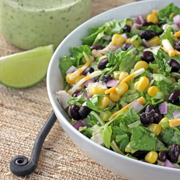 Southwest Chicken Chopped Salad