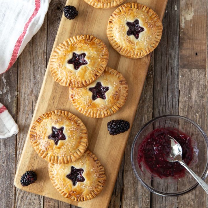 Fresh Blackberry Hand Pies