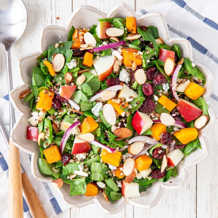 chopped salad in a bowl