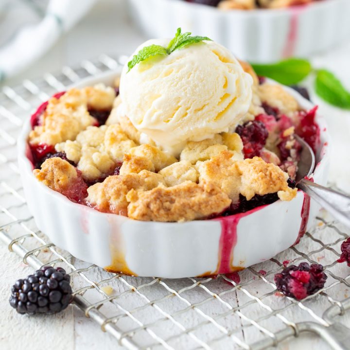 Blackberry Crumble