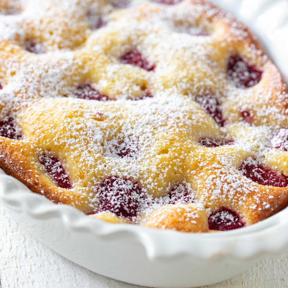 Lemon Raspberry Buckle