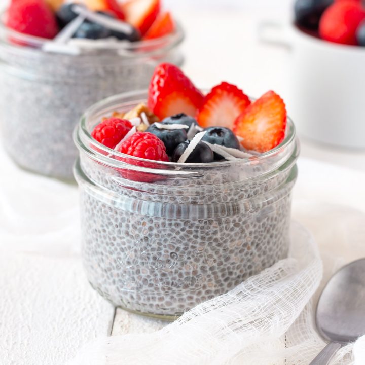 Easy Vanilla Chia Pudding | Cooking on the Front Burner
