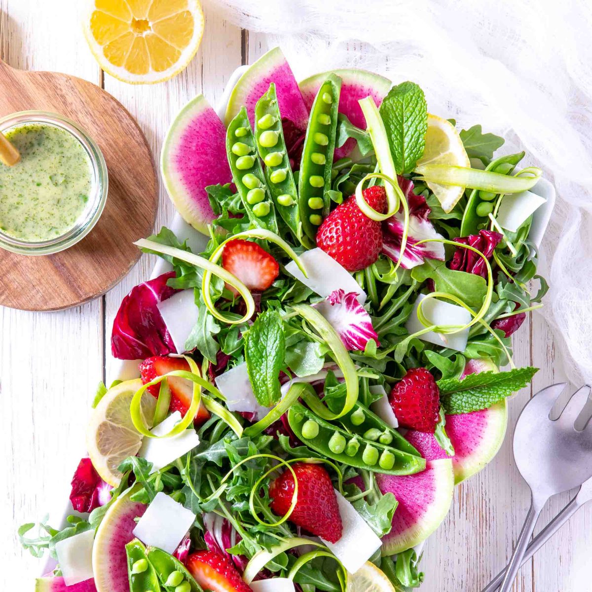 Fresh Spring Arugula Salad