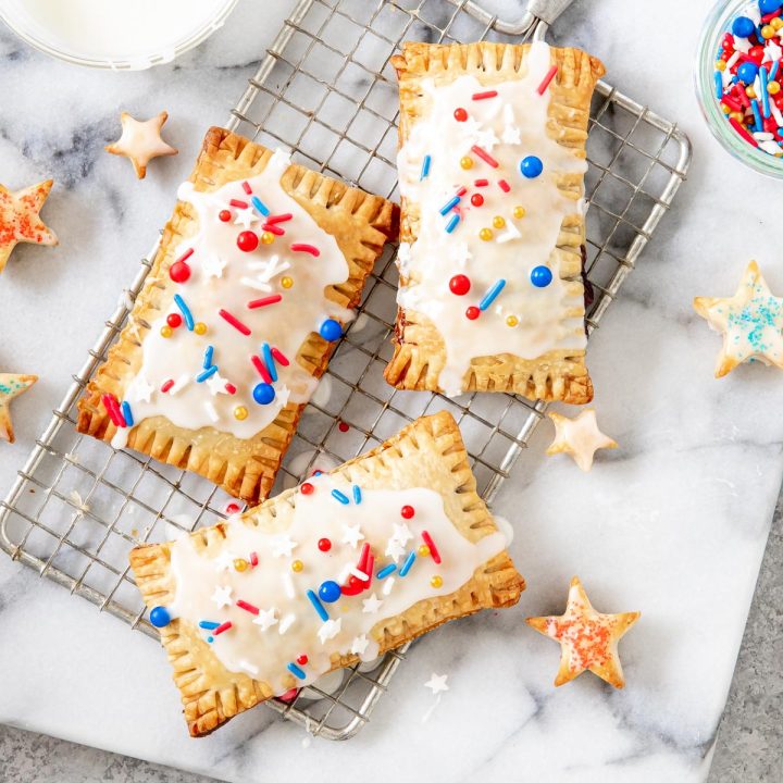 Homemade Patriotic Pop Tarts